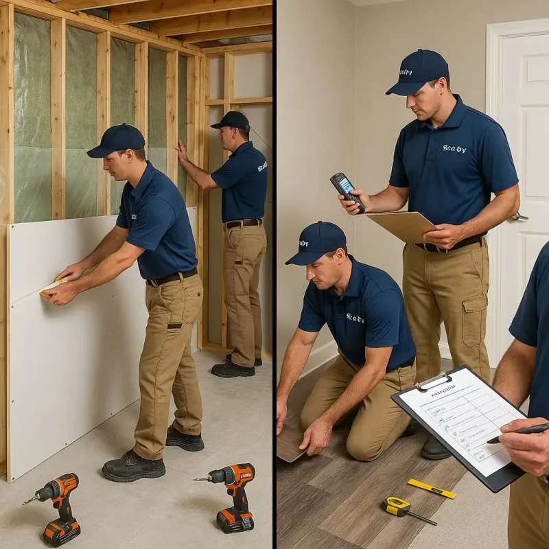Repairs and Reconstruction process in Ridgewood, NJ